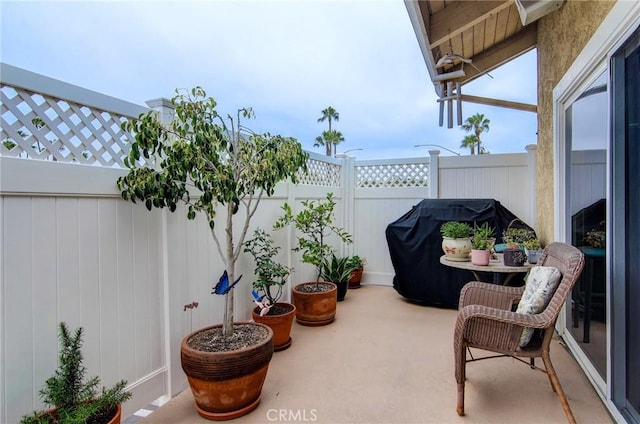 17072 5th St Unit A, Sunset Beach, CA 90742 - fenced backyard featuring grilling area and a patio area