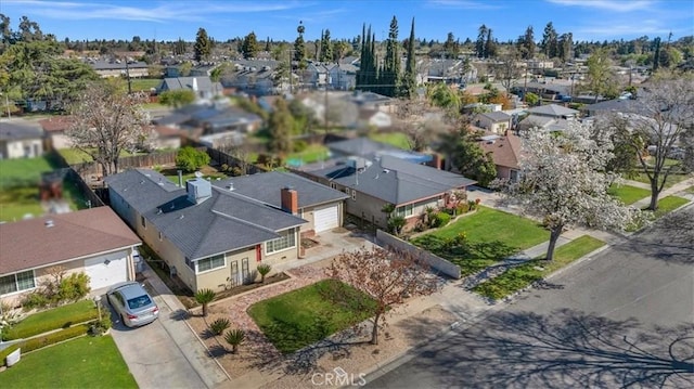 404 W Robinson Ave, Fresno, CA 93705 - aerial view of residential area