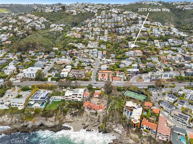 2570 Queda Way, Laguna Beach, CA 92651 - aerial view of property and surrounding area
