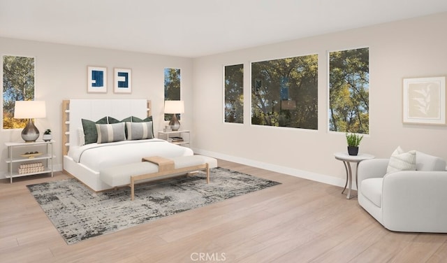 2064 E Pearl St, Encinitas, CA 92024 - bedroom featuring wood finished floors and multiple windows