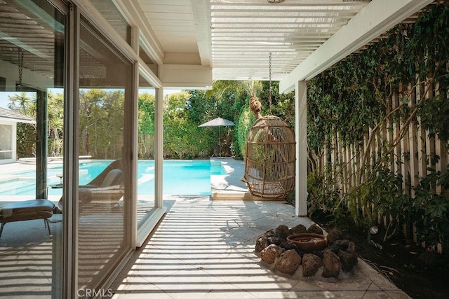 2443 Windward Ln, Newport Beach, CA 92660 - outdoor pool with a patio area