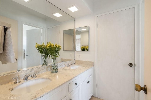 2443 Windward Ln, Newport Beach, CA 92660 - bathroom featuring double vanity