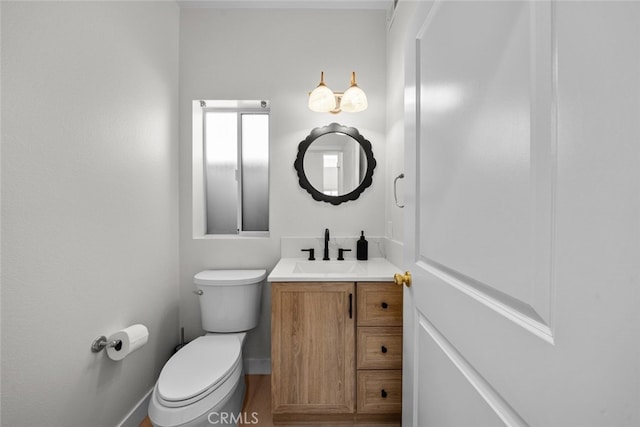 18340 Keswick St Unit 5, Reseda, CA 91335 - half bath with toilet and vanity