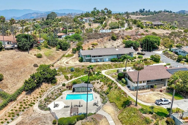 61 Via Larga Vis, Bonsall, CA 92003 - drone / aerial view of a mountain backdrop