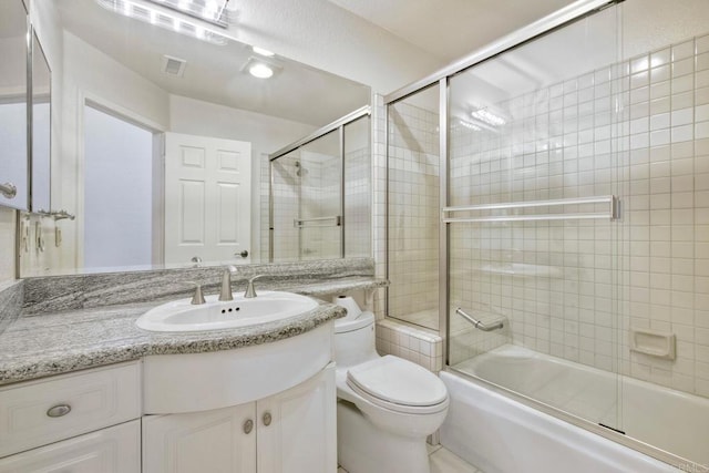 61 Via Larga Vis, Bonsall, CA 92003 - full bath featuring vanity and enclosed tub / shower combo