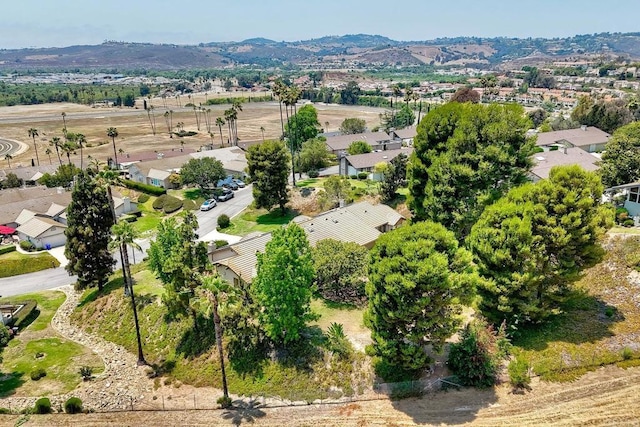 61 Via Larga Vis, Bonsall, CA 92003 - aerial perspective of suburban area with a mountainous background