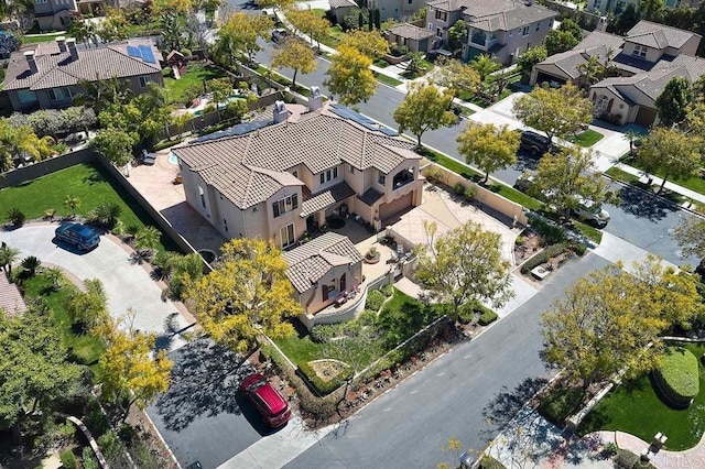 2856 Falling Waters Ct, Chula Vista, CA 91915 - aerial perspective of suburban area