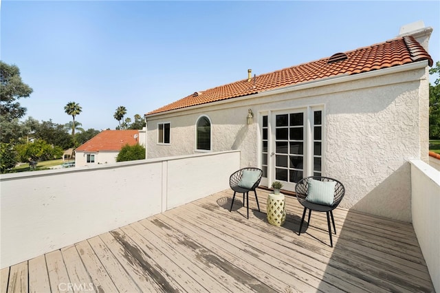 1336 Granada St, Upland, CA 91784 - view of wooden deck