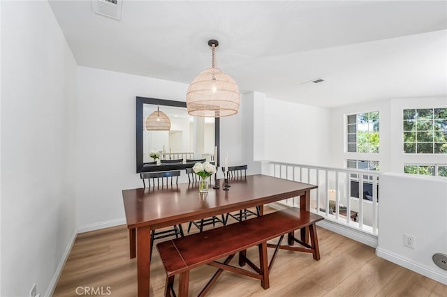 33144 Ocean Rdg, Dana Point, CA 92629 - dining space with light wood finished floors and baseboards
