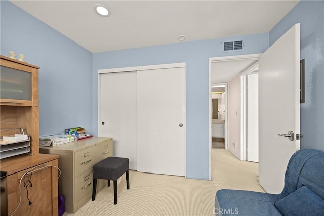 513 N Chandler Ave Unit E, Monterey Park, CA 91754 - home office with light carpet