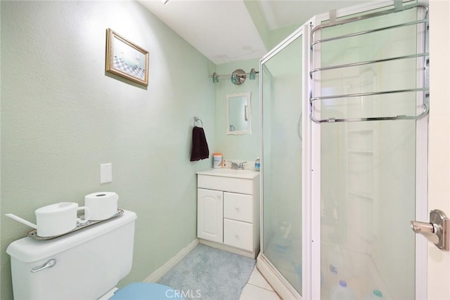 513 N Chandler Ave Unit E, Monterey Park, CA 91754 - bathroom with a shower stall and vanity