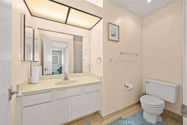 513 N Chandler Ave Unit E, Monterey Park, CA 91754 - bathroom with vanity and tile patterned floors