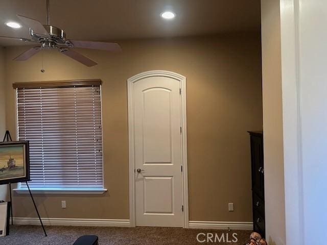 17134 Joshua Rd, Apple Valley, CA 92307 - unfurnished bedroom with carpet and recessed lighting
