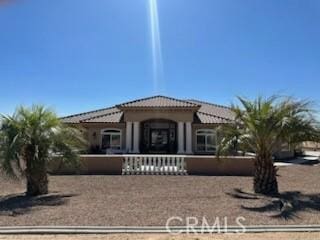 17134 Joshua Rd, Apple Valley, CA 92307 - view of mediterranean / spanish home