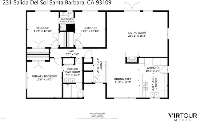 231 Salida Del Sol, Santa Barbara, CA 93109 - photo 44