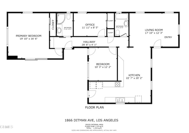 1866 N Ditman Ave, Los Angeles, CA 90032 - photo 45