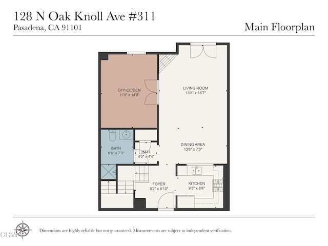 128 N Oak Knoll Ave Unit 311, Pasadena, CA 91101 - photo 42