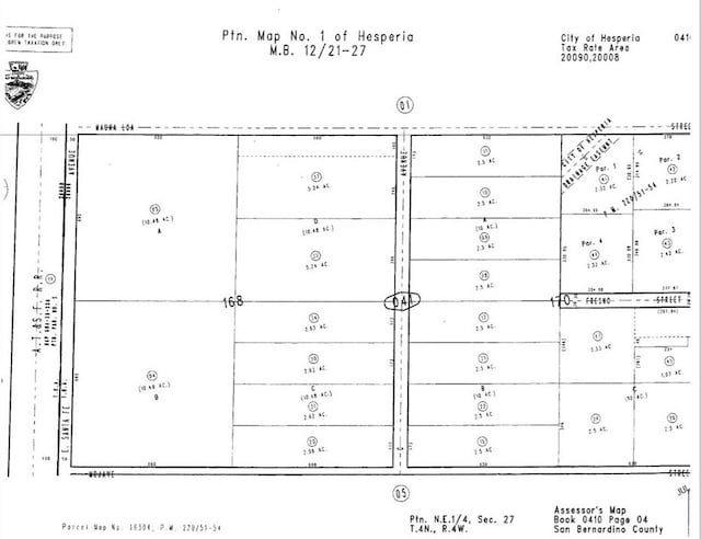 0 C Ave, Hesperia CA, 92345 land for sale