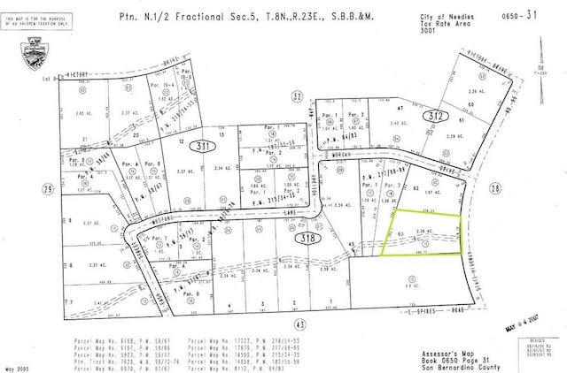 65031811 E Broadway St, Needles CA, 92363 land for sale