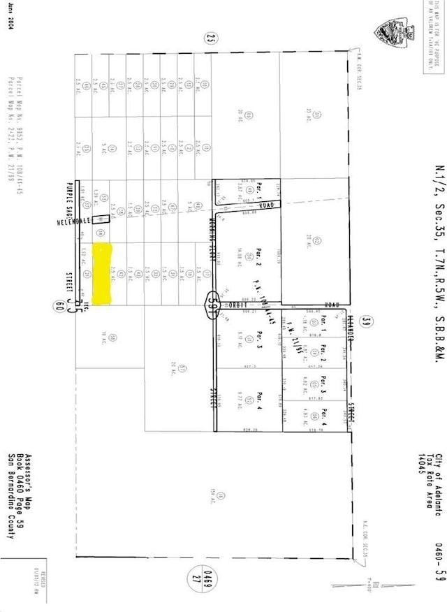 0 Helendale Road, Adelanto CA, 92301 land for sale