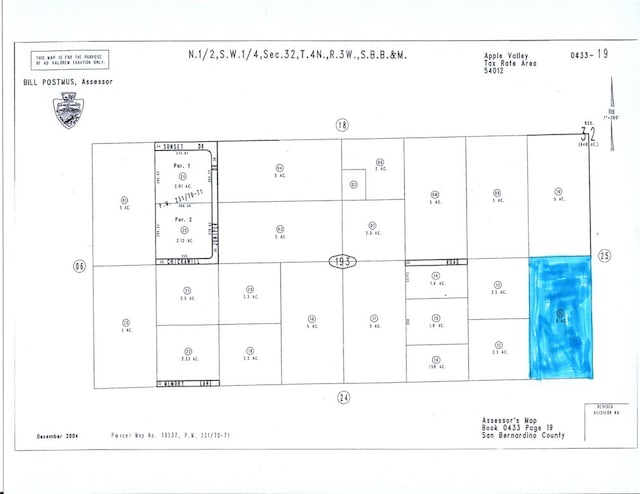 0 Memory Ln, Apple Valley CA, 92308 land for sale