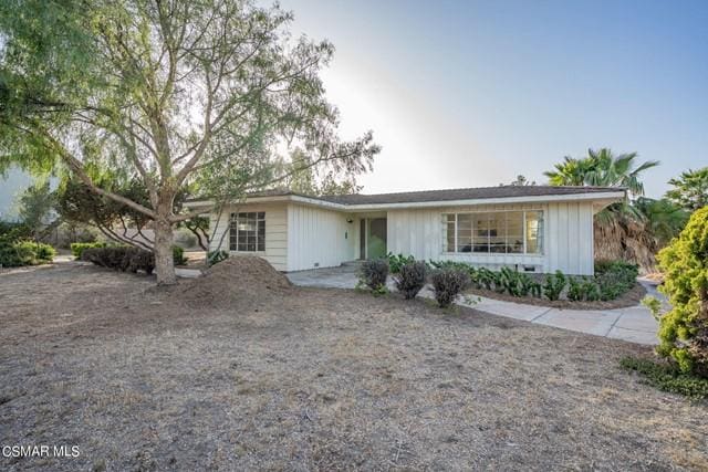 view of ranch-style home