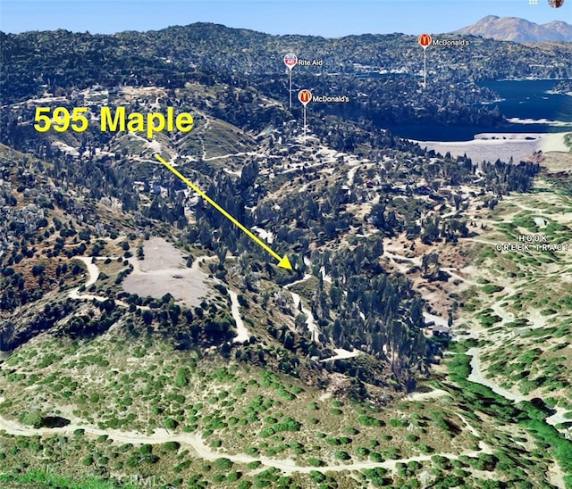 595 Maple Dr, Lake Arrowhead CA, 92352 land for sale