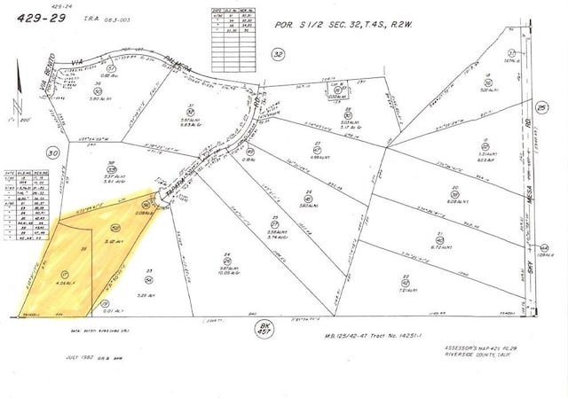 23801 Tapatia Rd, Homeland CA, 92548 land for sale