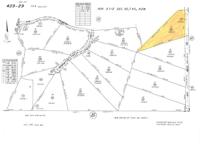 23705 Sky Mesa Rd, Homeland CA, 92548 land for sale