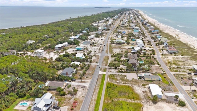 549 E Gulf Beach Dr, Saint George Islan, FL 32328 - aerial overview of property's location featuring expansive coastline and nearby suburban area