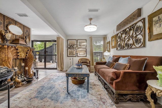 5902 Shady Rest Rd, Havana, FL 32333 - living room featuring healthy amount of natural light and wood finished floors
