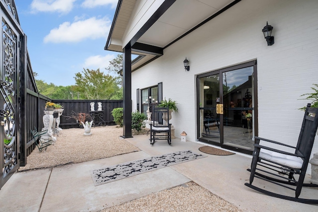 5902 Shady Rest Rd, Havana, FL 32333 - view of patio / terrace with fence
