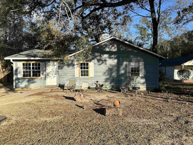 view of ranch-style home