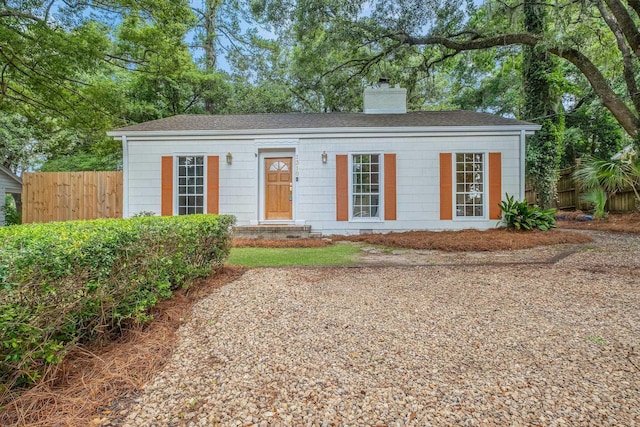 1310 E 7th Ave, Tallahassee, FL 32303 - view of front facade with a chimney