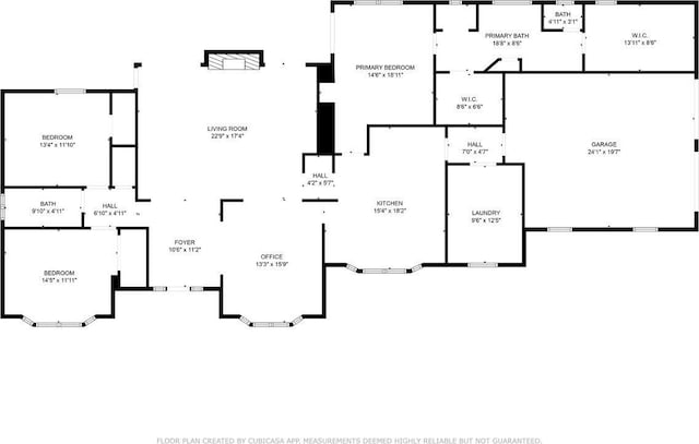 411 Worley Way, Perry, FL 32347 - view of home floor plan