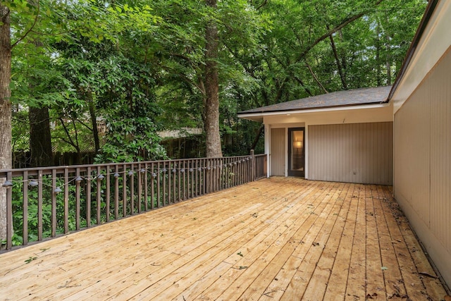 2414 Glenshire Ln, Tallahassee, FL 32308 - view of wooden terrace