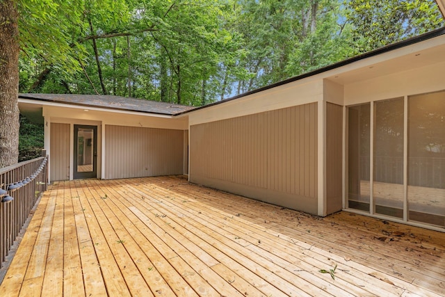 2414 Glenshire Ln, Tallahassee, FL 32308 - view of wooden terrace