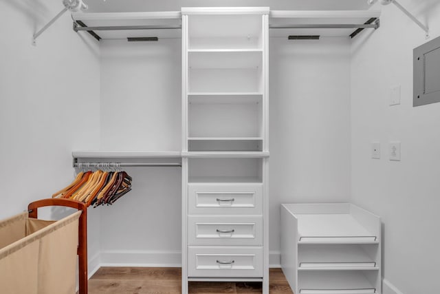 300 S Duval St Unit 1210, Tallahassee, FL 32301 - spacious closet featuring wood finished floors