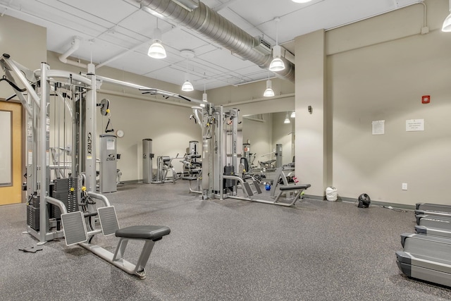 300 S Duval St Unit 1210, Tallahassee, FL 32301 - view of gym