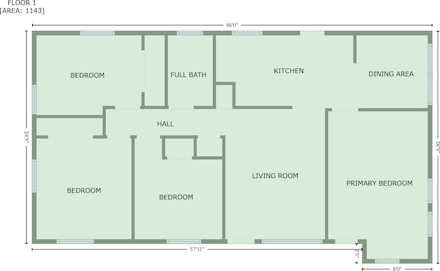 2105 Belle Vue Way, Tallahassee, FL 32304 - room layout