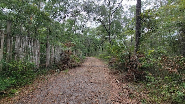 view of road