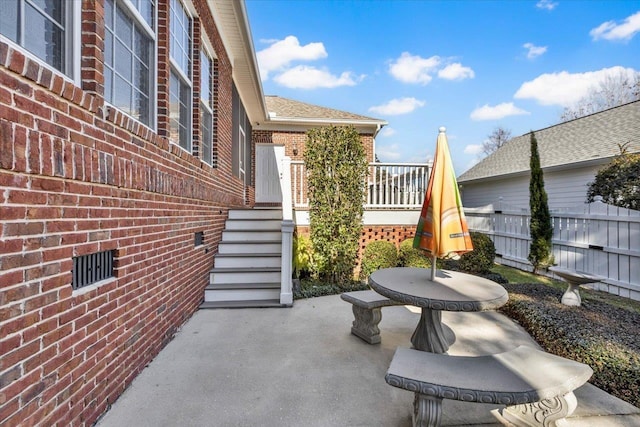 view of patio / terrace