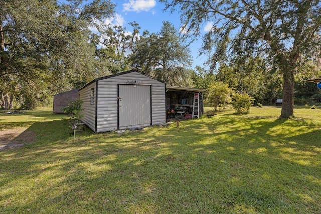 1439 W Lyman Hendry Rd, Perry, FL 32347 - view of shed with view of scattered trees