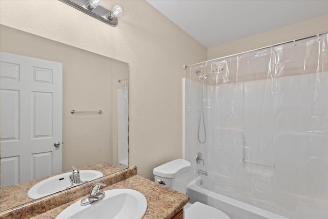 1439 W Lyman Hendry Rd, Perry, FL 32347 - full bathroom with vanity and shower / bath combination with curtain
