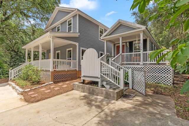 624 W 7th Ave, Tallahassee, FL 32303 - view of front of property featuring a porch and stairs