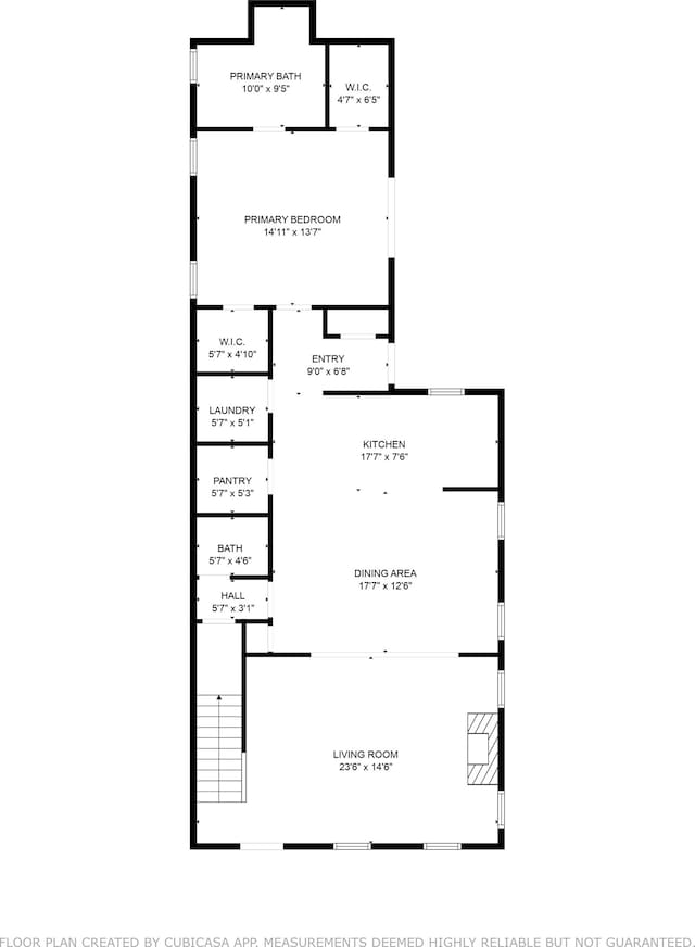 624 W 7th Ave, Tallahassee, FL 32303 - view of floor plan / room layout