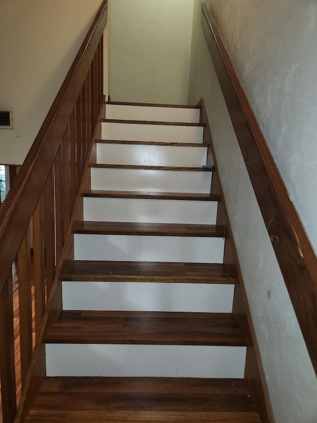 755 Gold Nugget Trl, Tallahassee, FL 32304 - staircase featuring wood finished floors