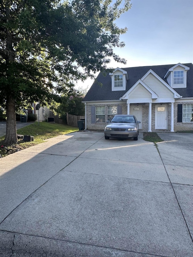 3340 Sugar Berry Way, Tallahassee, FL 32303 - view of front of home featuring brick siding and concrete driveway