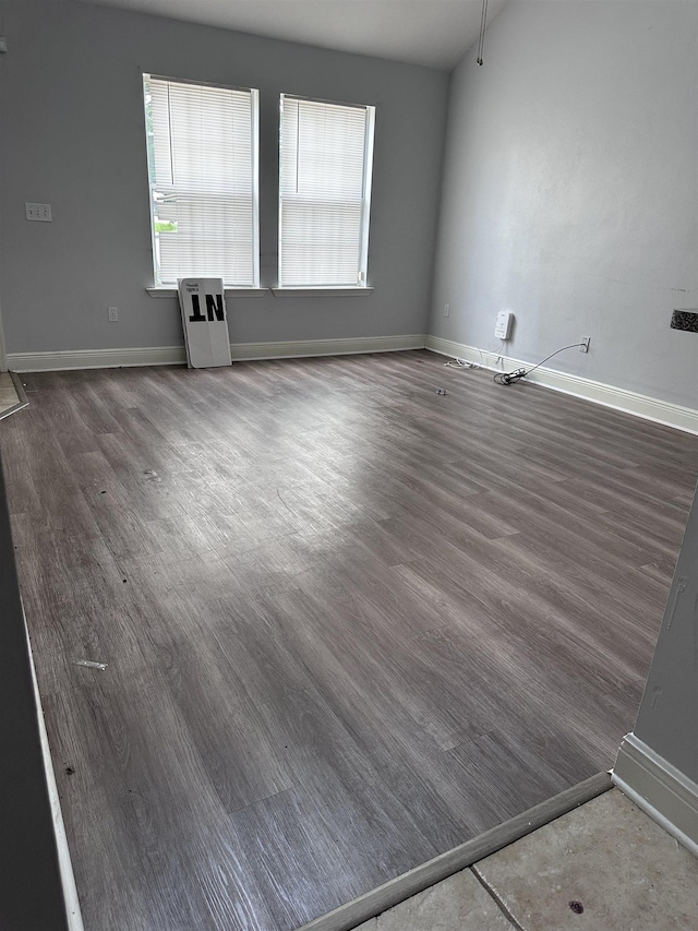 3340 Sugar Berry Way, Tallahassee, FL 32303 - empty room with wood finished floors and baseboards