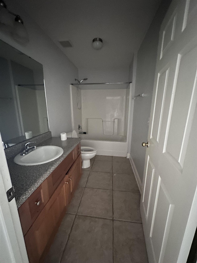 3340 Sugar Berry Way, Tallahassee, FL 32303 - full bath with  shower combination, vanity, and tile patterned flooring